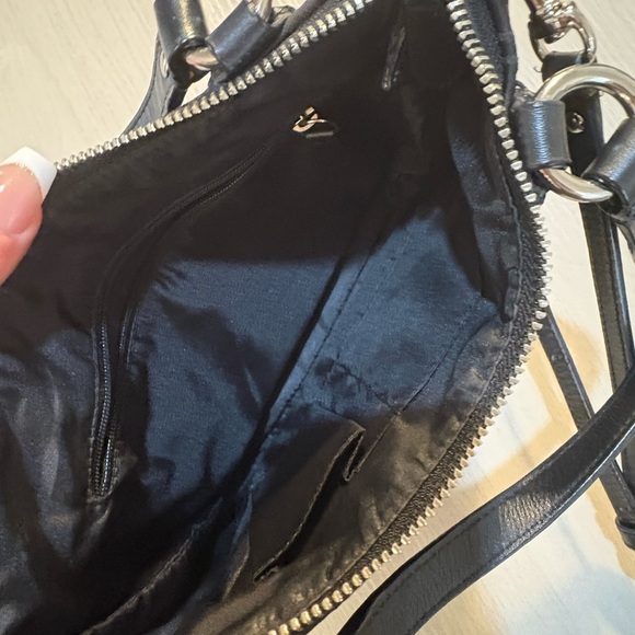 Coach Black Shoulder Bag with Front Buckle - Picture 5 of 7